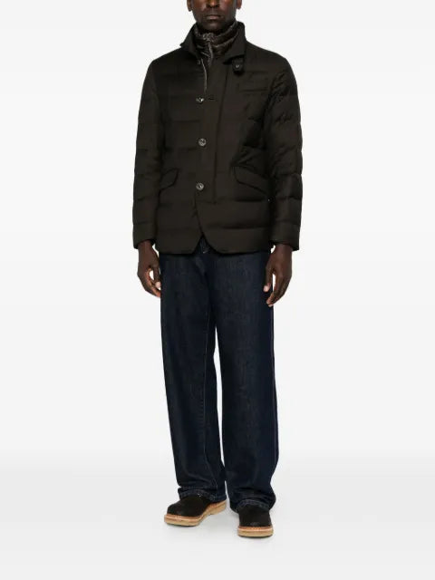 Montecore quilted high-neck jacket