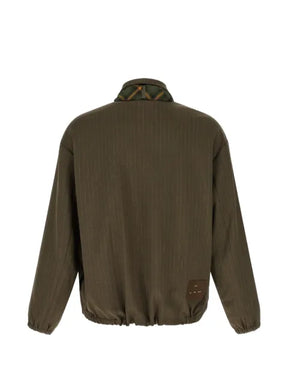 Song For The Mute Coach pinstripe-pattern slim jacket