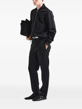 Prada jersey blouson jacket