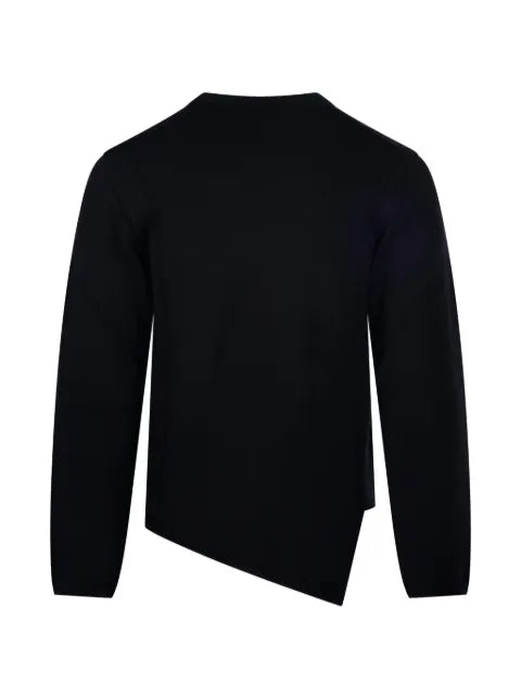 Comme Des Garçons Shirt asymmetric-hem sweater