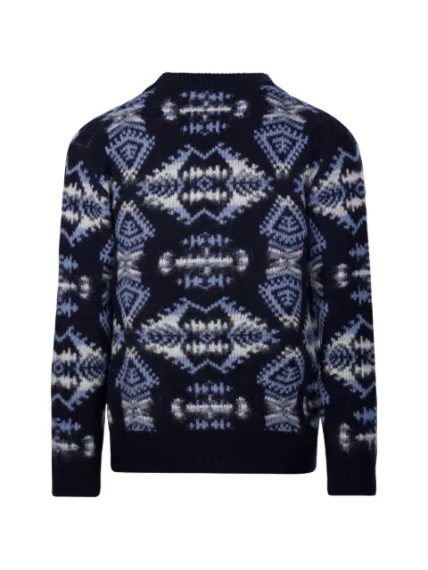 Altea geometric-pattern cardigan