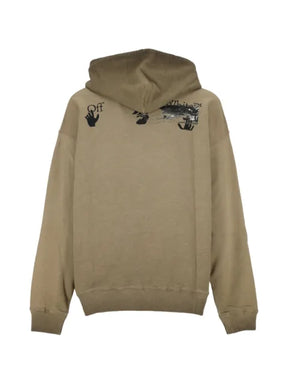 Off-White graphic-print hoodie