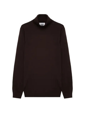 ALPHA STUDIO roll-neck merino-wool sweater