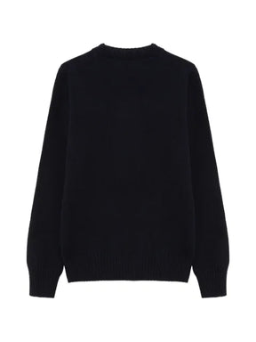 ALPHA STUDIO ribbed-trim sweater