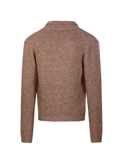 Fabrizio Del Carlo shawl-collar button-up cardigan