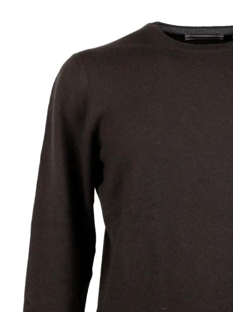 Gran Sasso crew-neck knitted sweater