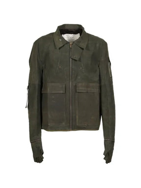 UNDER THE SIGN Phantom patchwork gloved jacket