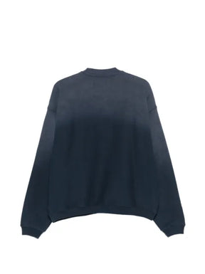 Stüssy logo-print cotton sweatshirt