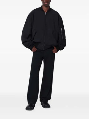 ENTIRE STUDIOS wool zip-up bomber jacket