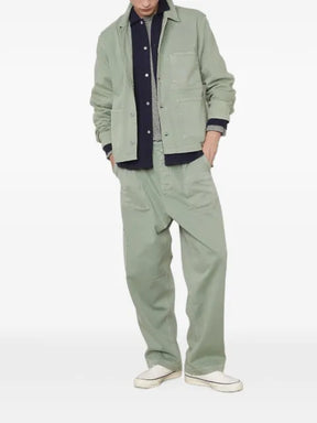 Officine Generale Ely workwear-style shirt jacket