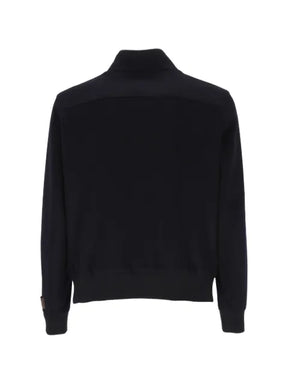 ON THE BUND button-up bomber jacket