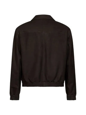 D4.0 Western-yoke leather jacket