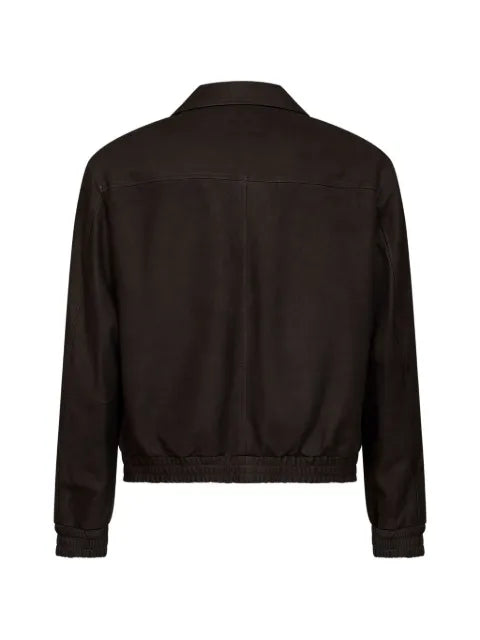 D4.0 Western-yoke leather jacket