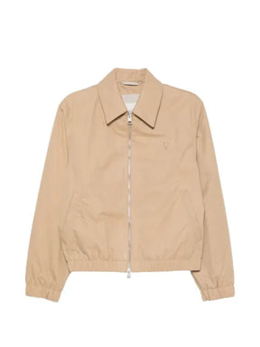 AMI Paris Ami de Coeur zip-up jacket