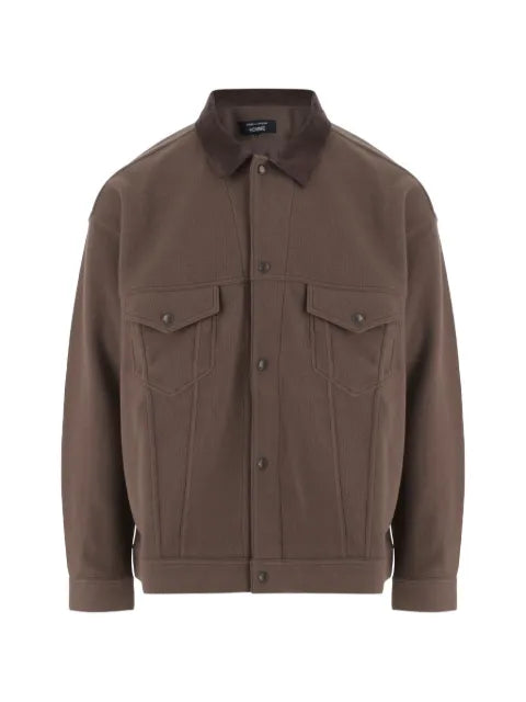 Comme des Garçons Homme contrast-collar jacket