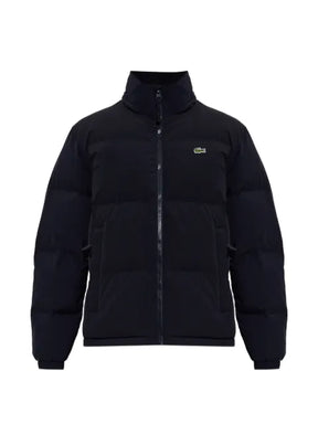 Lacoste quilted high-neck jacket
