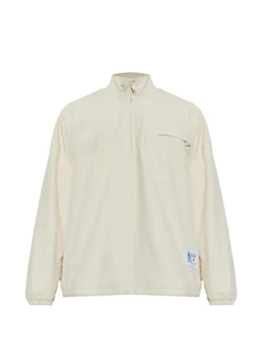 Willy Chavarria quarter-zip logo-patch jacket