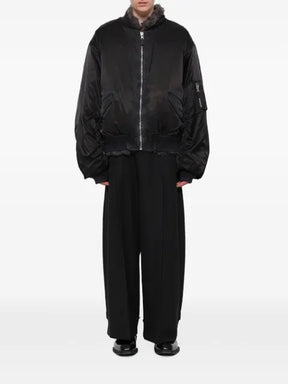 Doublet zip-up bomber jacket
