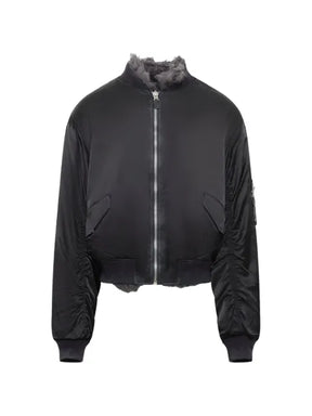 Doublet zip-up bomber jacket