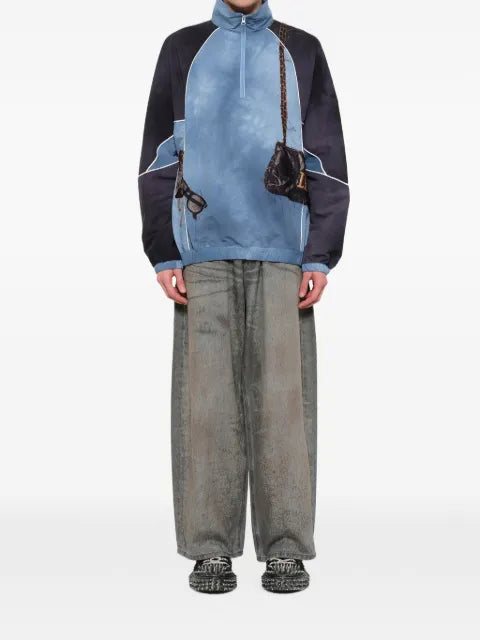 Doublet half-zip jacket