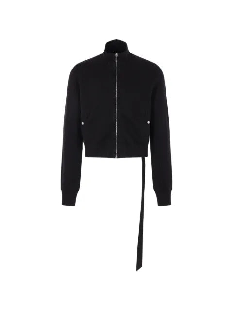 Rick Owens DRKSHDW zip-up cotton track jacket