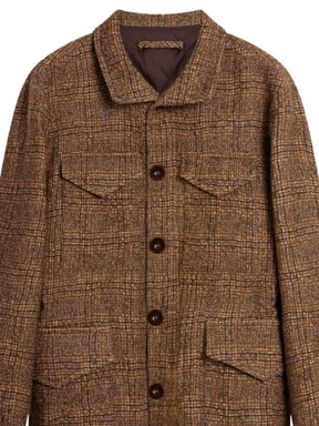 Ballantyne plaid button-up jacket