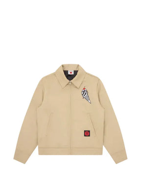 ICECREAM Cone Man zip-up shirt jacket