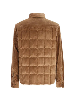 Moncler Grenoble quilted corduroy jacket
