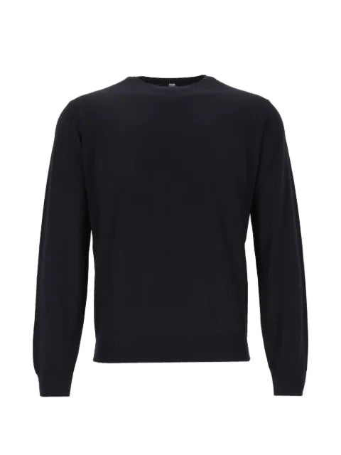 ALPHA STUDIO crew-neck ribbed-trim sweater