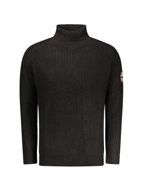 Norwegian Rain ribbed-knit roll-neck sweater