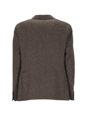L.B.M. 1911 houndstooth-pattern blazer