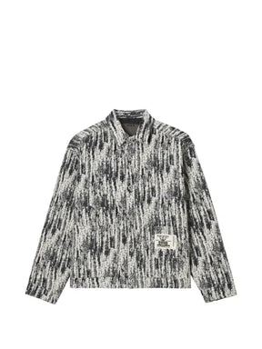 Musium Div. abstract-print jacket