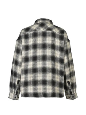 BREATH check-pattern jacket