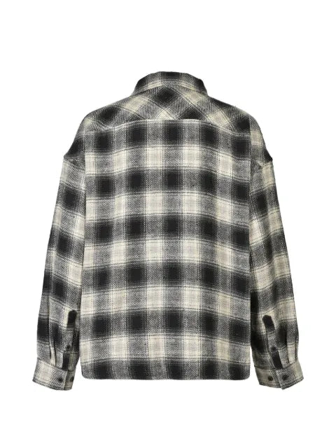 BREATH check-pattern jacket