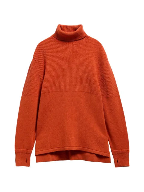 Barbour ribbed-knit roll-neck sweater
