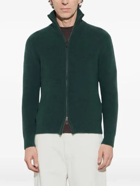 Paolo Pecora zip-up knitted sweater