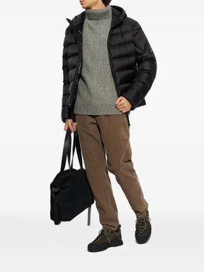 BOGNER Eros cable-knit turtleneck sweater