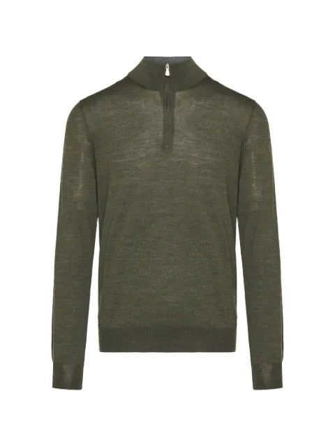 Gran Sasso half-zip sweater