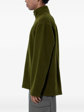Rier half-zip fleece sweater
