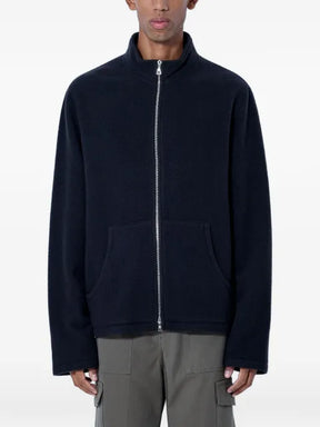 Rier high-collar zip-up jacket