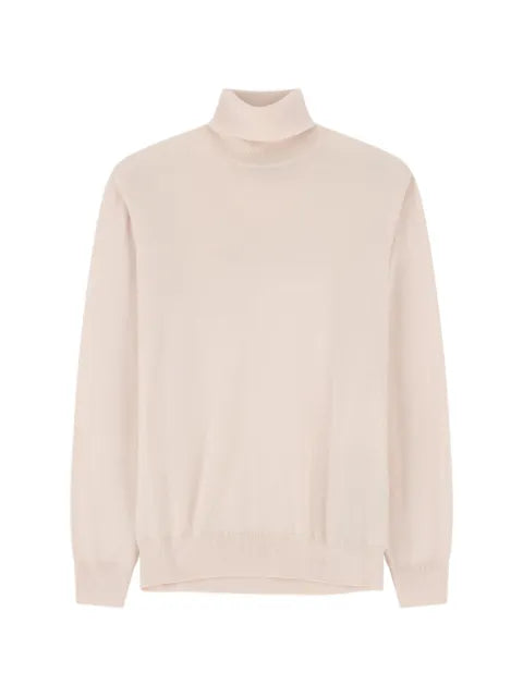 Boggi Milano turtleneck jumper in extrafine merino wool