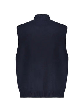 Fedeli panelled zip-up gilet