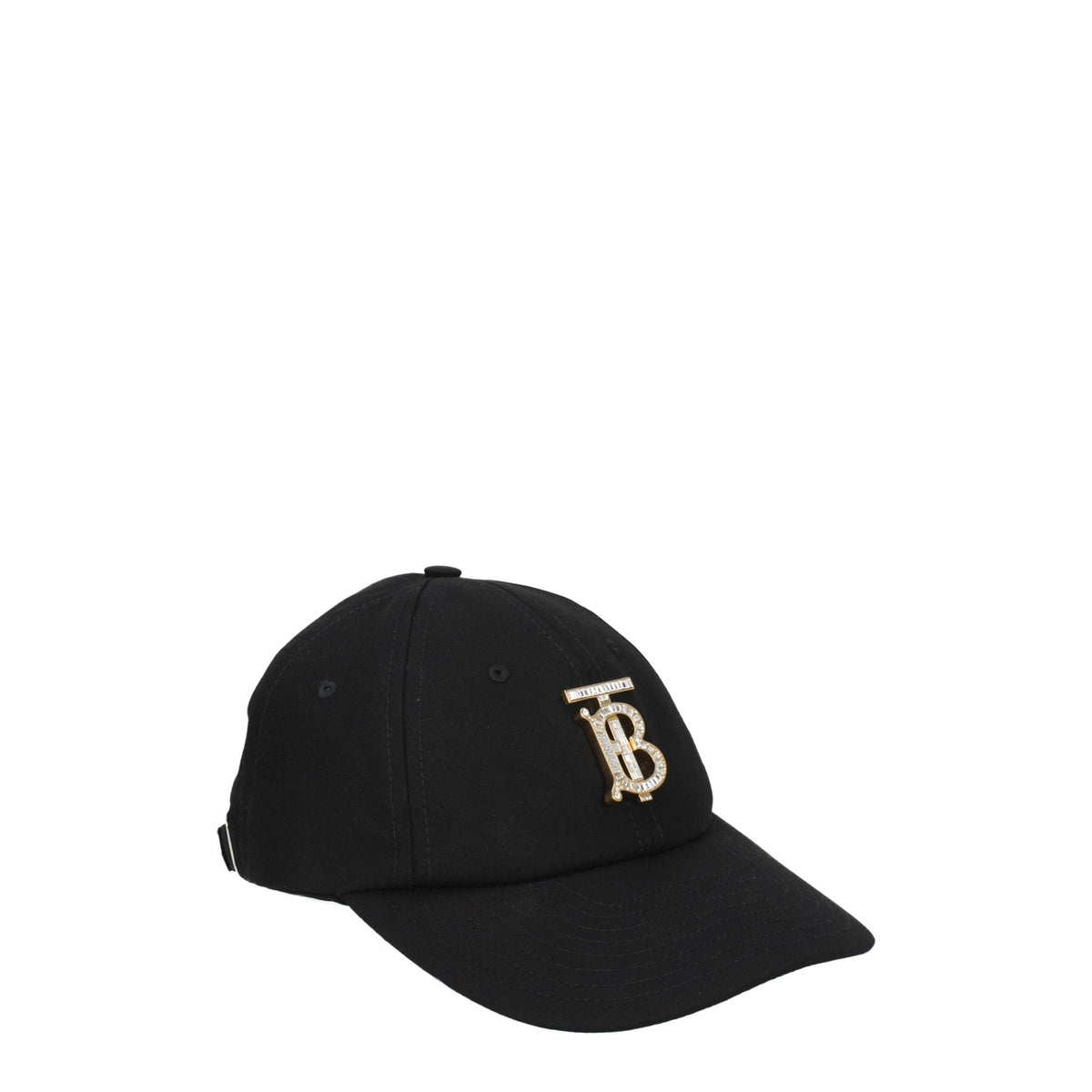 Burberry Black Cotton Baseball Cap