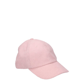 Autry Pink Cotton Baseball Cap