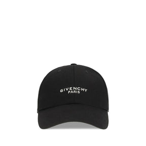 Givenchy Black Cotton Baseball Cap