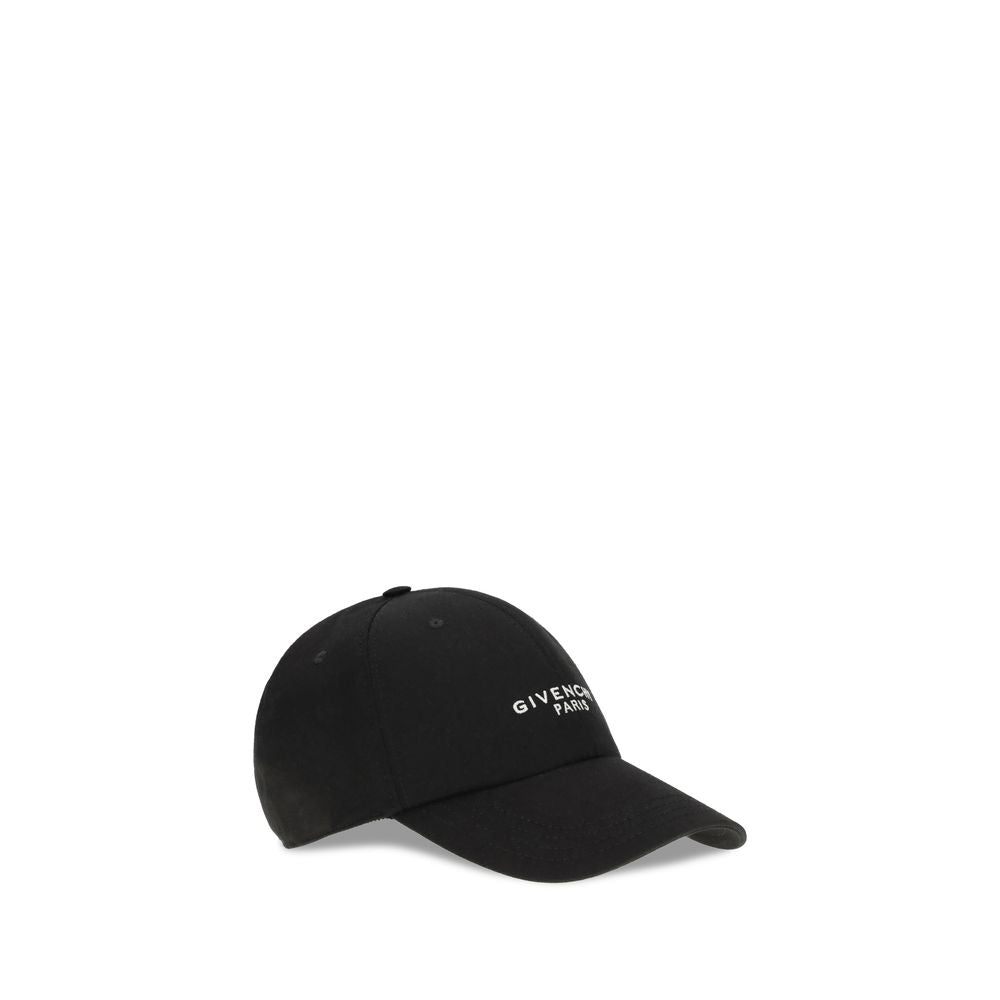 Givenchy Black Cotton Baseball Cap