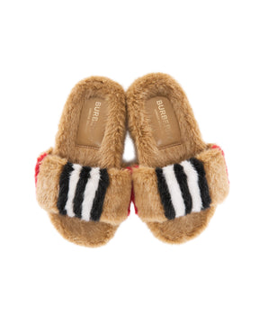 Kids Burberry Sliders