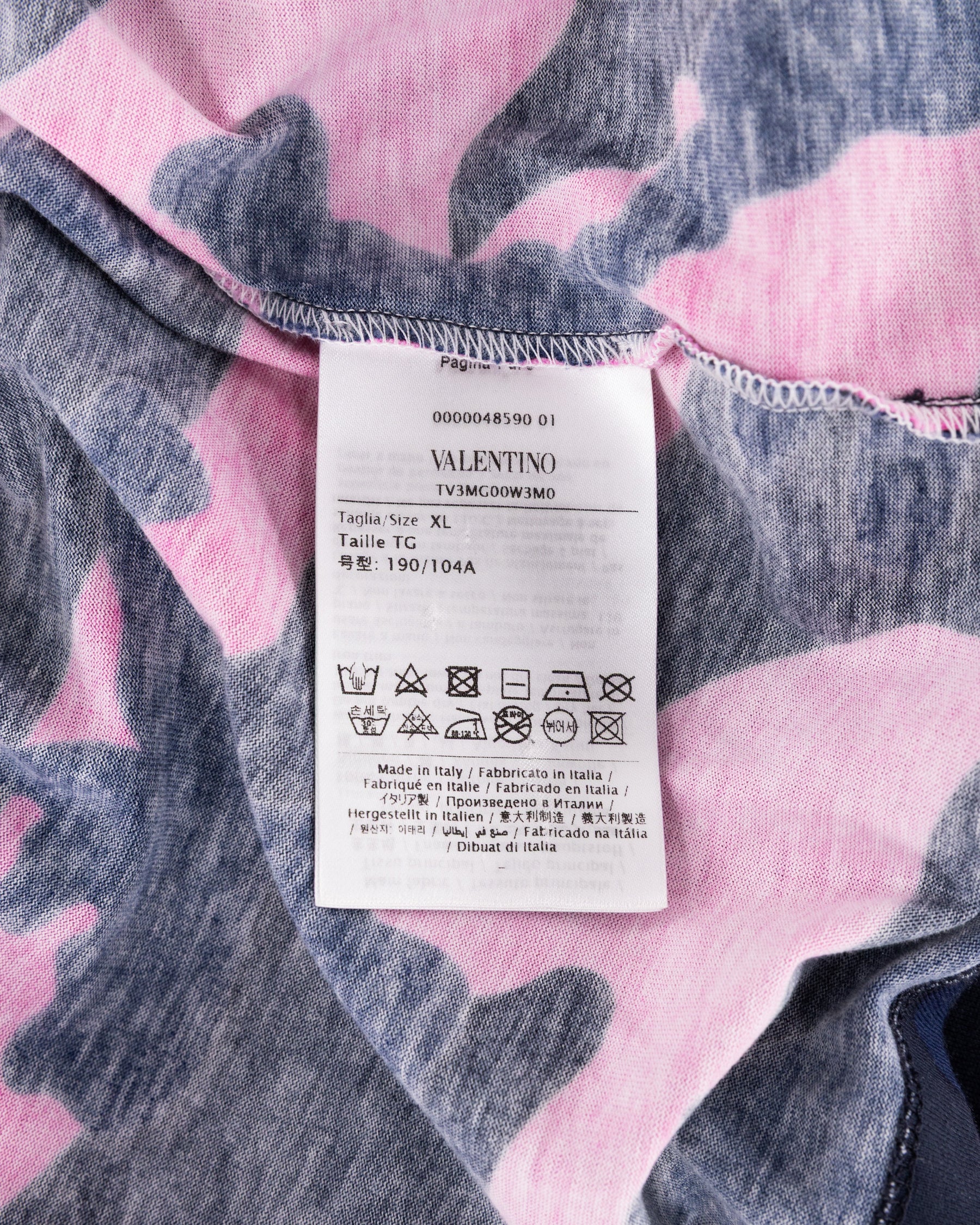 Valentino Camo T-Shirt
