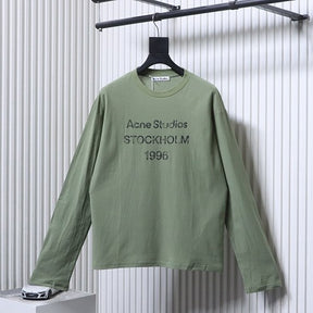 AC Sprayed 1996 Logo Longsleeve Green 2