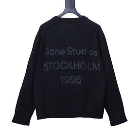 AC Wool logo jumper sweater
